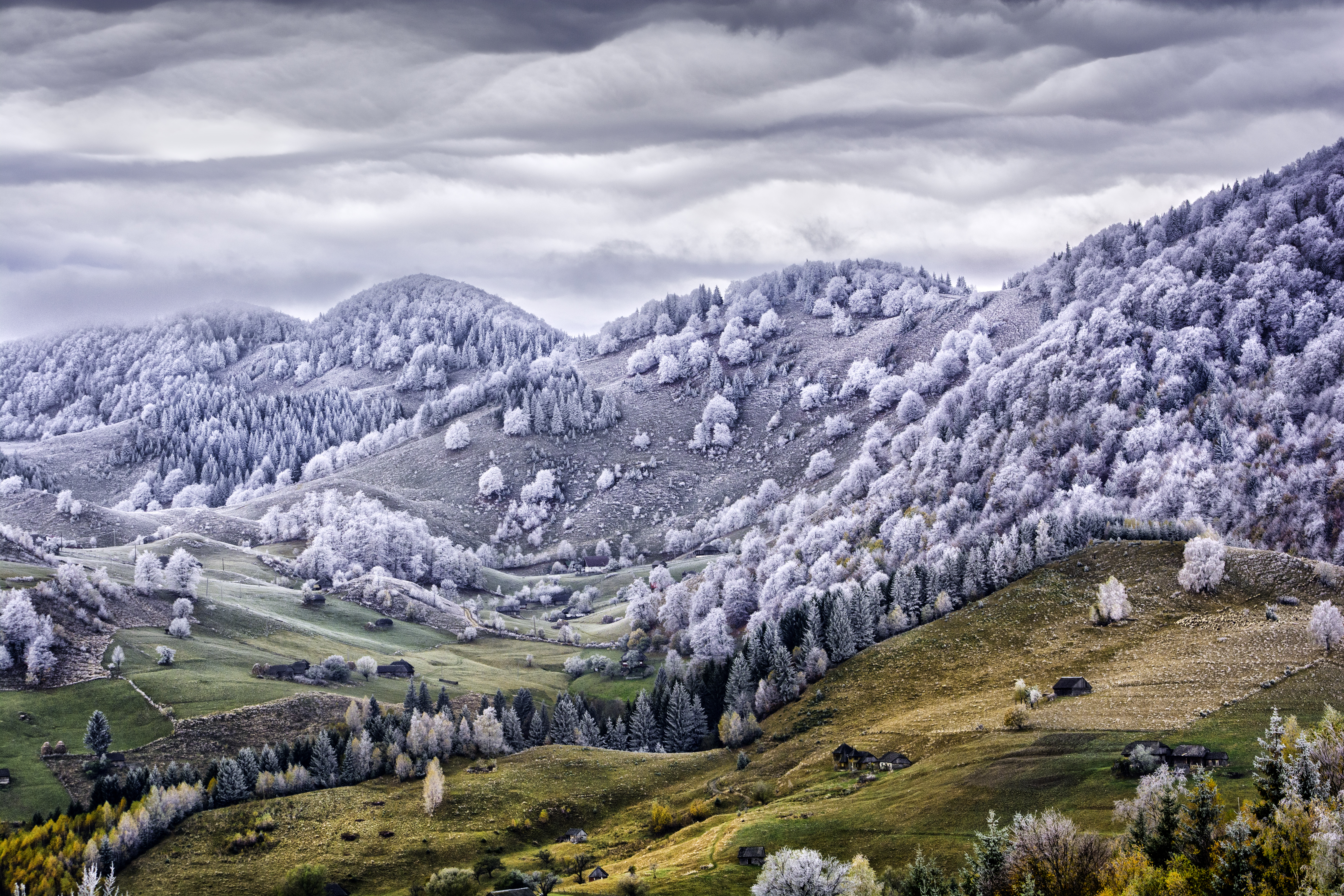 Румыния Трансильвания горные пейзажи